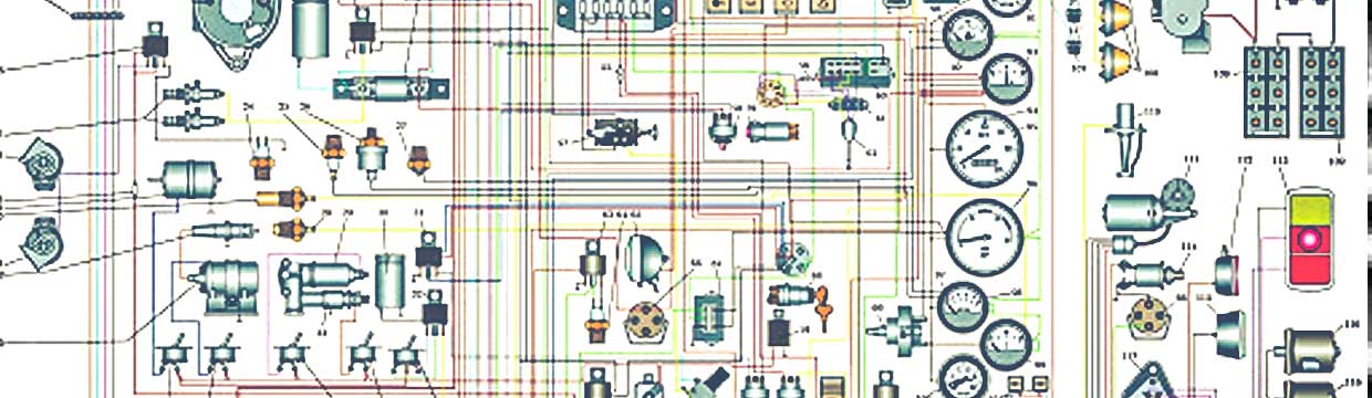 Цветная схема урала. Электросхема Урал 4320. Электросхема Урал 375. Схема электрооборудования КАМАЗ 5320. КАМАЗ 5320 электросхема электрооборудования.